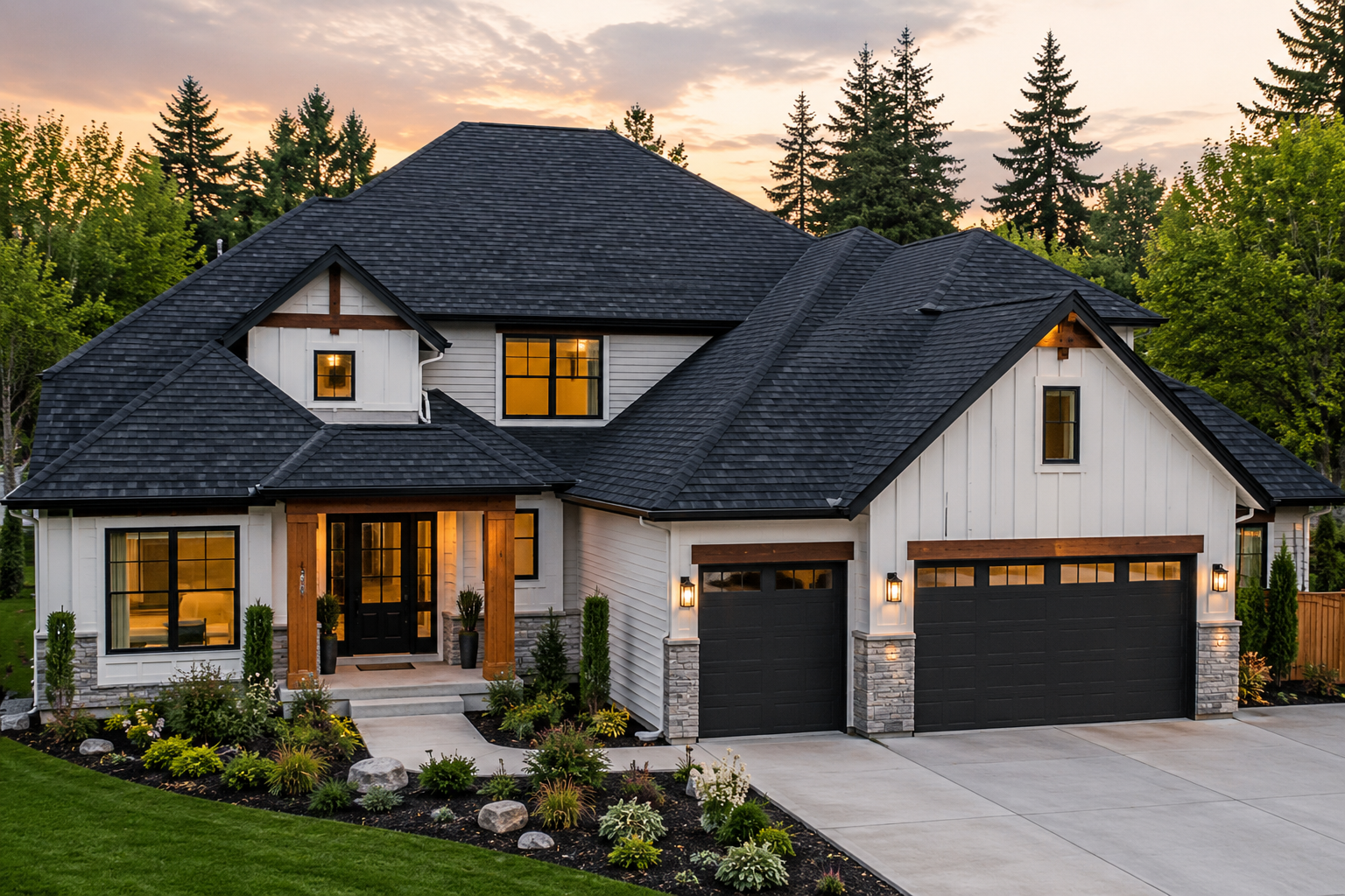 Modern Home Roof
